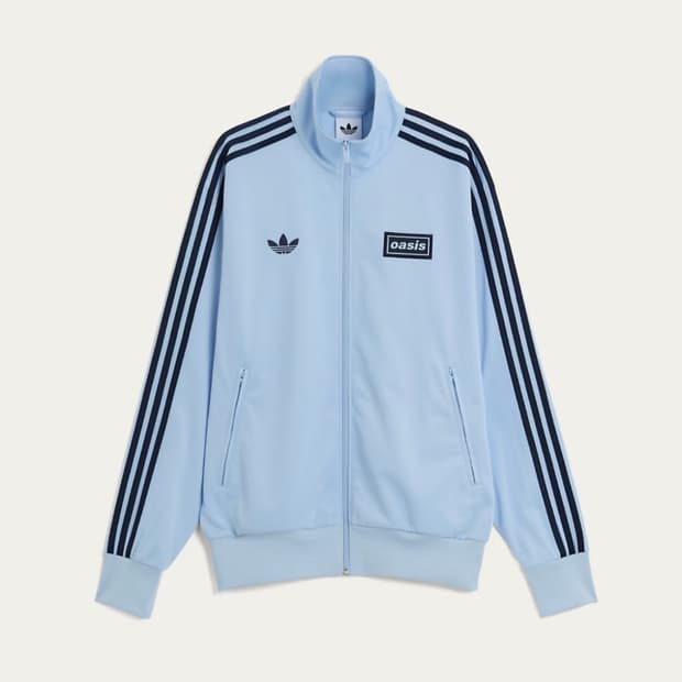 [L] 오아시스 아디다스 트랙탑 스카이블루