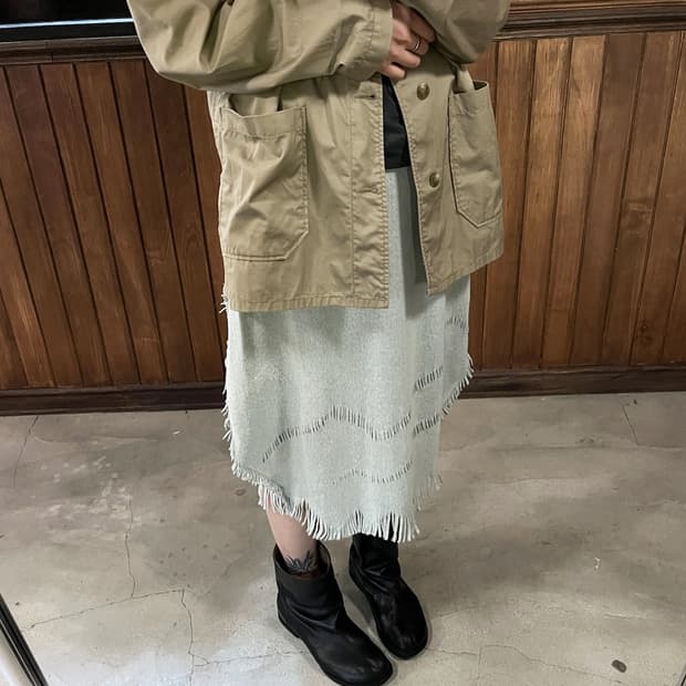 ISSEY MIYAKE ethereal layered skirt