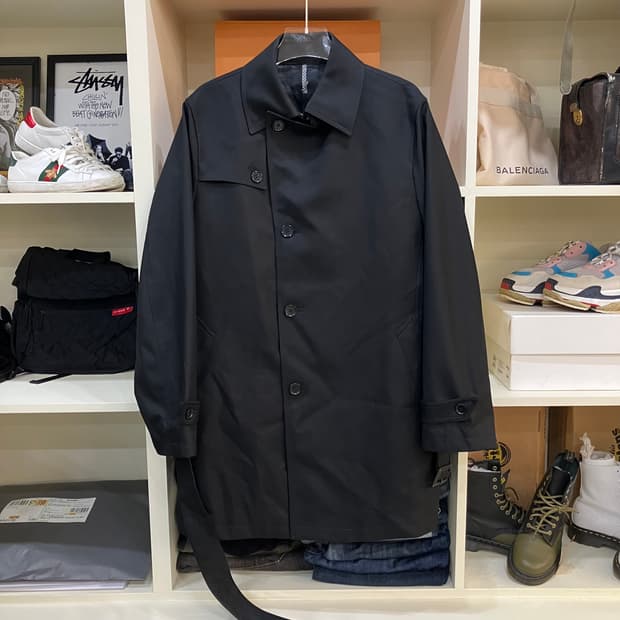 JPN VTG 블랙 트렌치 코트 L