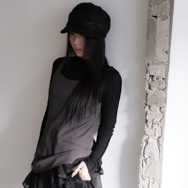 비센사이 shirring band hat 베이비랩 생긴스튜디오 울리카