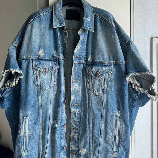 R13 알써티 데님 자켓 아우터