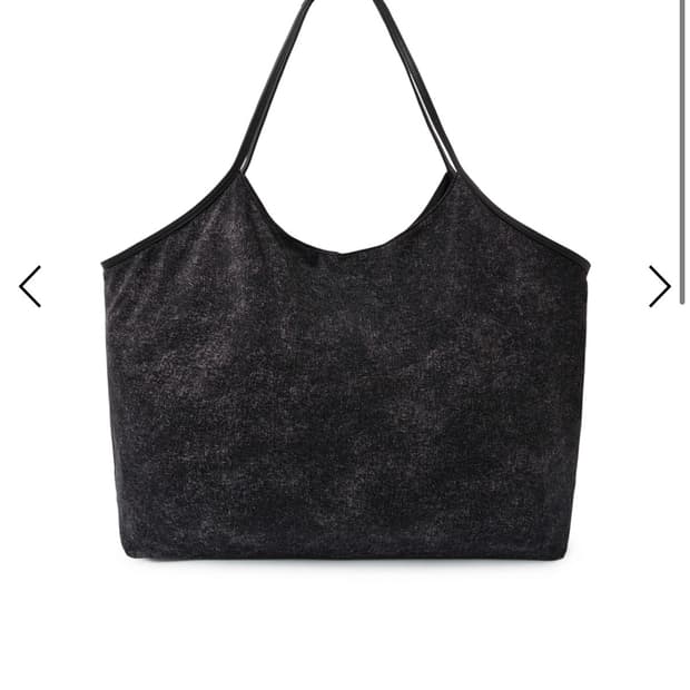 a.ta VISIBLE BAG (BLACK/BLACK)