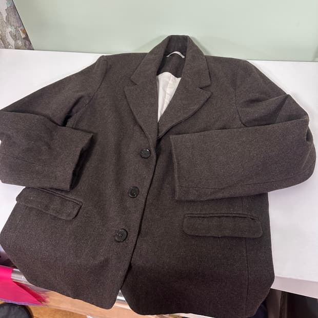 95 스탠다드마켓 브라운 울 블레이저