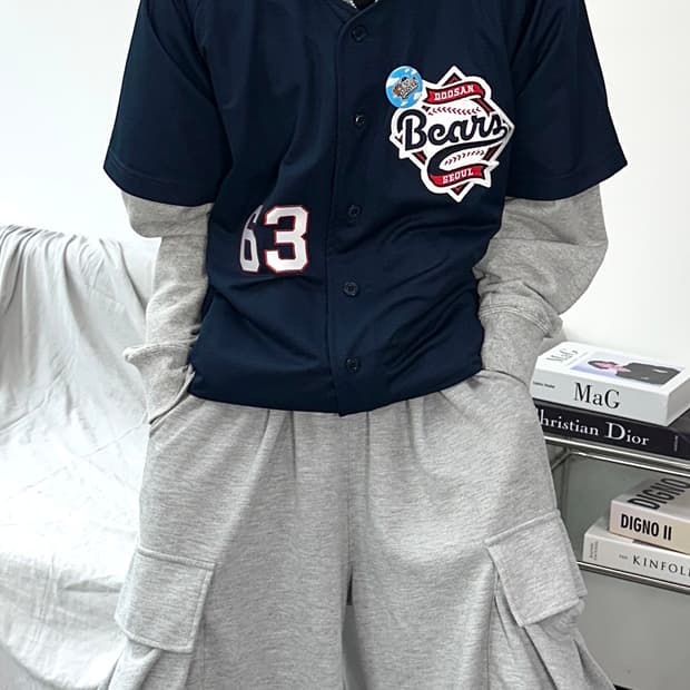 두산베어스 김택연 원정 유니폼 2XL