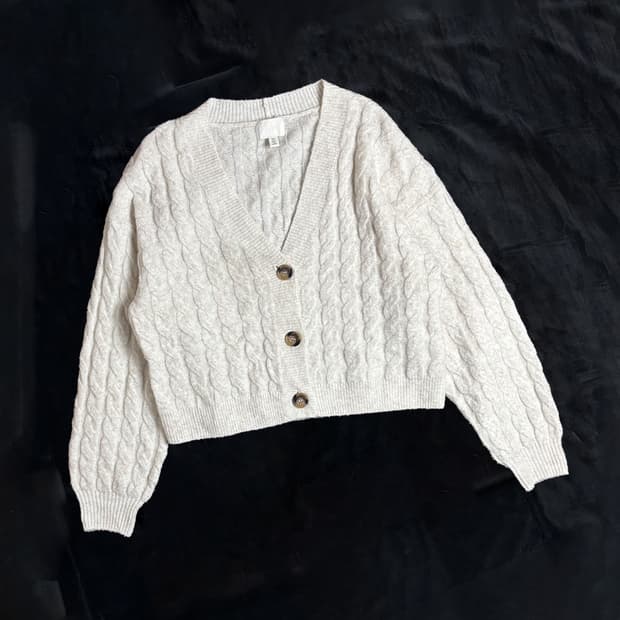 일본빈티지 H&M s니트 가디건
