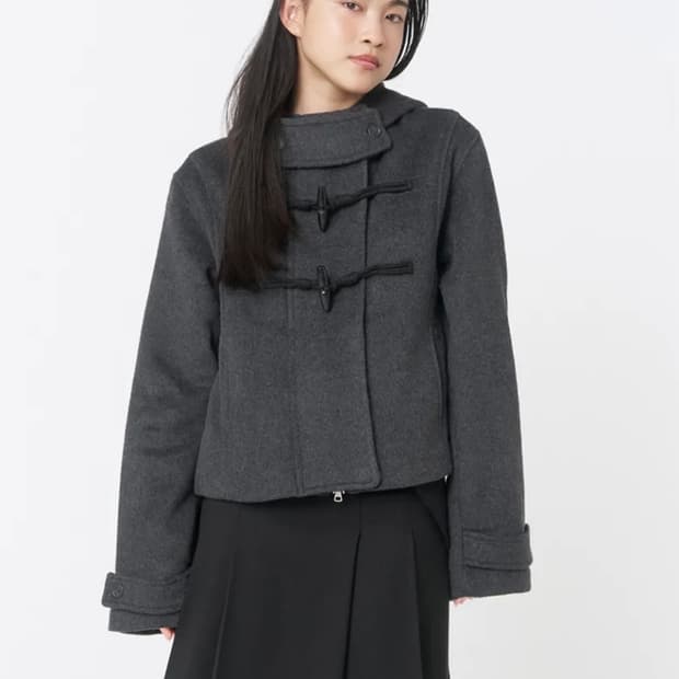 MISEKI SEOUL - Duffle hoodie short coat