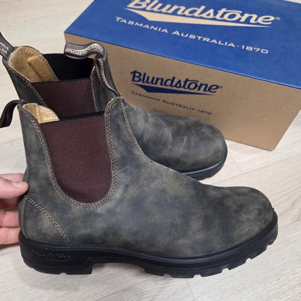 (3시간쯤 착용)블런드스톤 부츠
