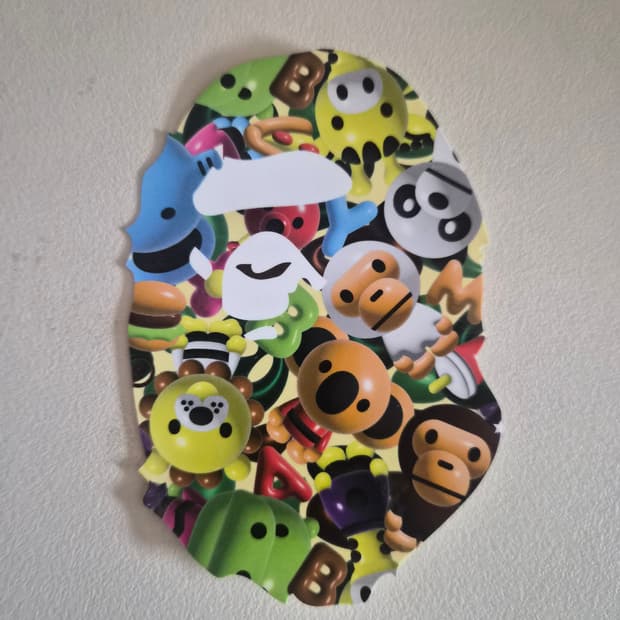 베이프 정품 스티커 1종 마일로