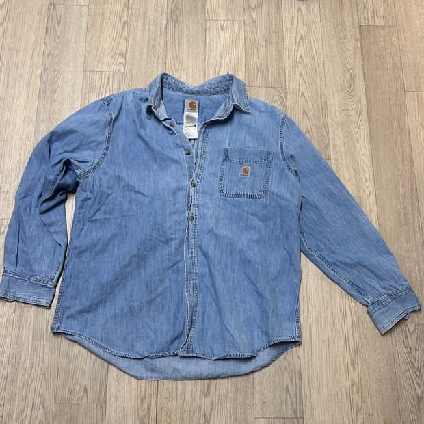 칼하트 데님셔츠 청남방 110-115