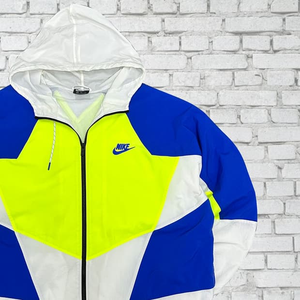 나이키 빈티지 배색 바람막이 3XL