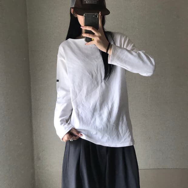 세인트제임스 아이보리 롱슬리브