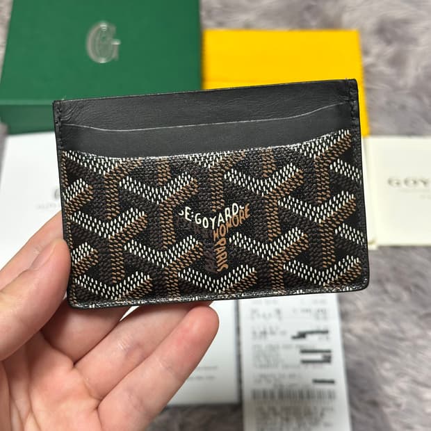 [풀구성] 고야드 생쉴피스 카드지갑 블랙