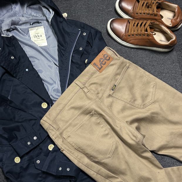 JPN "ikka" High-neck jacket