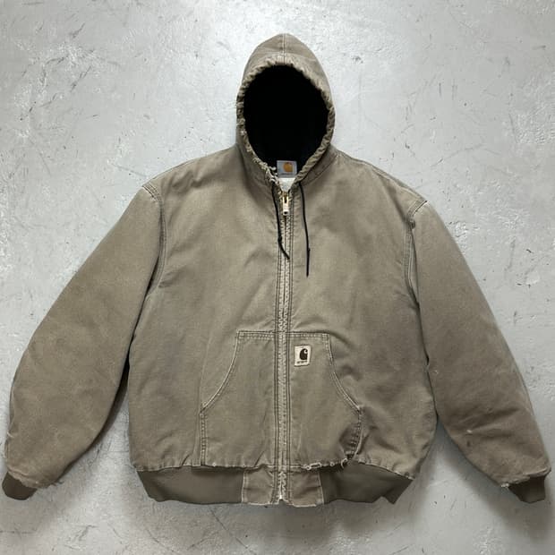 00's OG 칼하트 J68 액티브 자켓 칼하트 DES 후드자켓