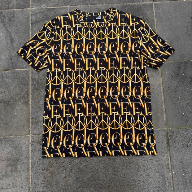 LOVE MOSCHINO – Monogram Pattern T-Shirt