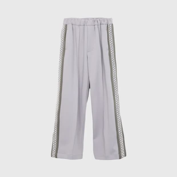 999휴머니티 사이드 자카드 트랙팬츠