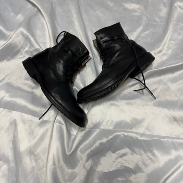 Alfredo bannister leather lace up boots
