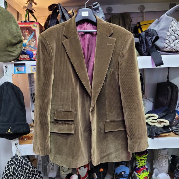 BOSS 보스 골덴 코듀로이 자켓 블레이저