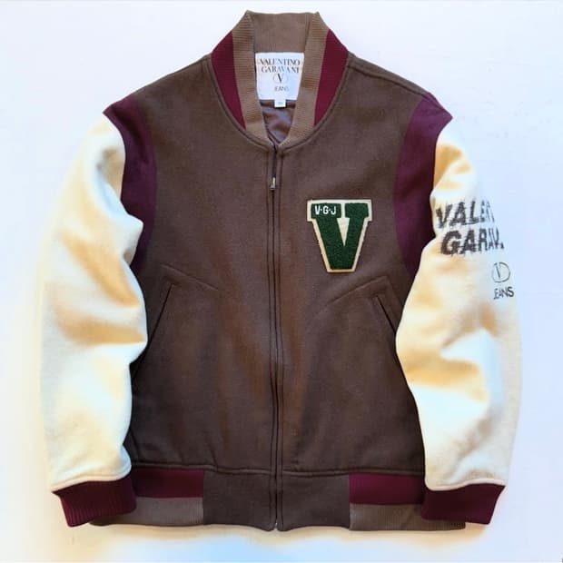 Valentino Garava Wool Varsity jacket