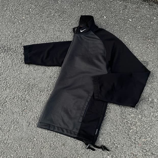 90s 나이키 재팬 넥 스우시 올드스쿨 트랙탑 오버핏 져지 자켓 XL