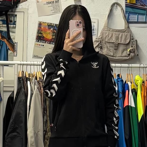 험멜 올드스쿨 사이드라인 트랙탑 져지 M