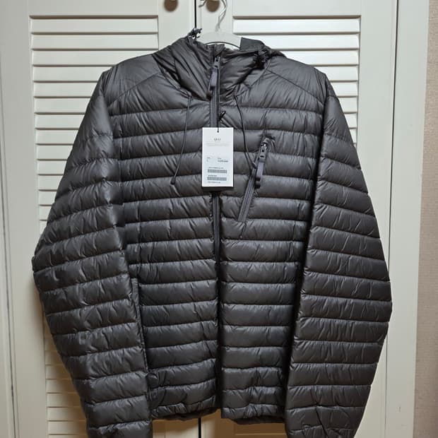 헤지스 HIS 경량 패딩 그레이 L