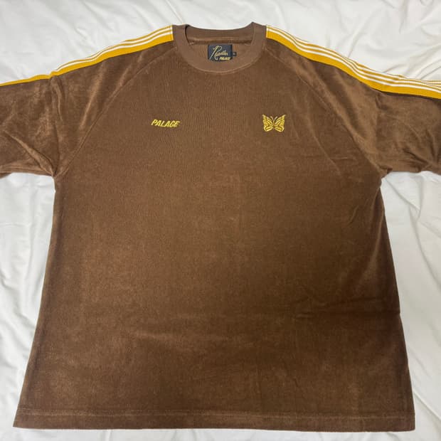 Palace x NEEDLES 타월링 티셔츠