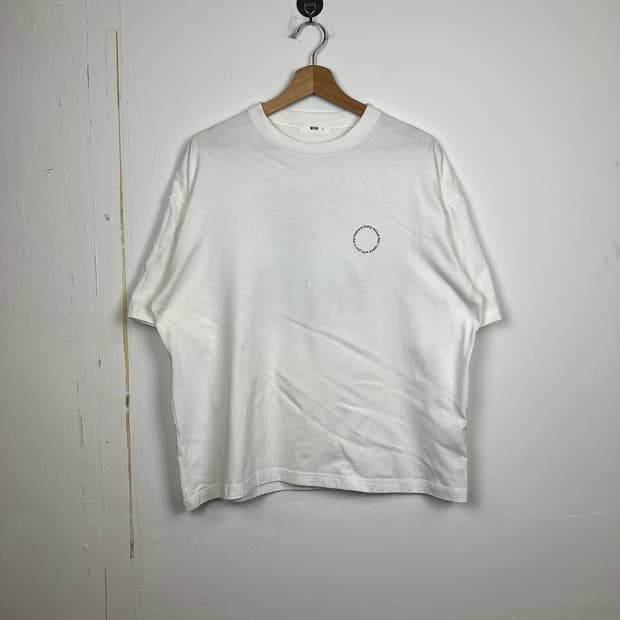 WEGO 흰색 프린팅 티셔츠 L