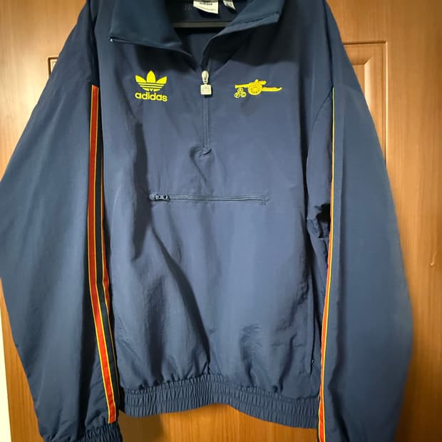 아디다스 아스날 21-22 레트로 아노락 긴팔