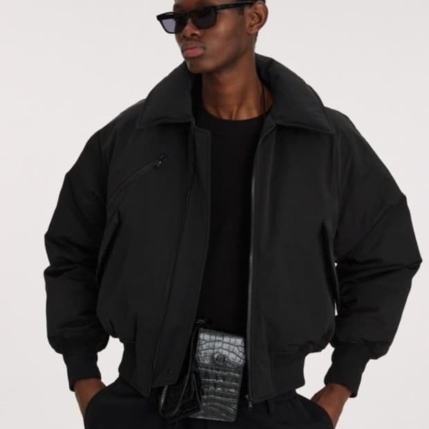 렉토(Recto) / 포코노 패딩 블랙 / L