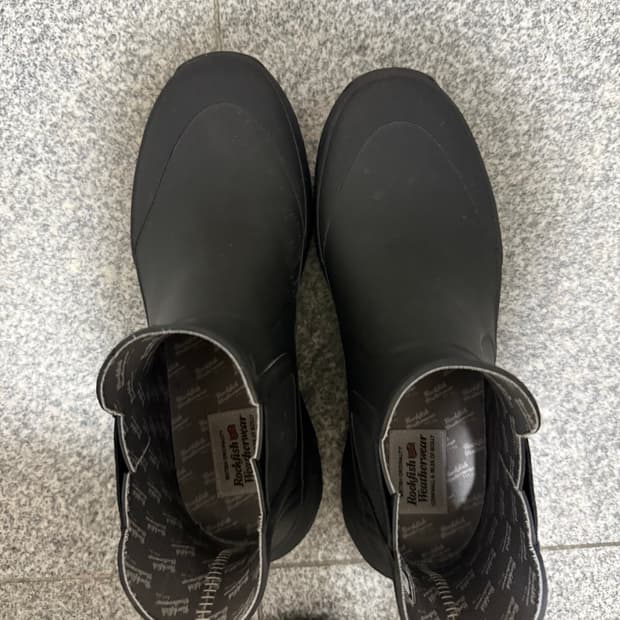 락 피쉬 웨더웨어 레인부츠 (270-275 BLACK)