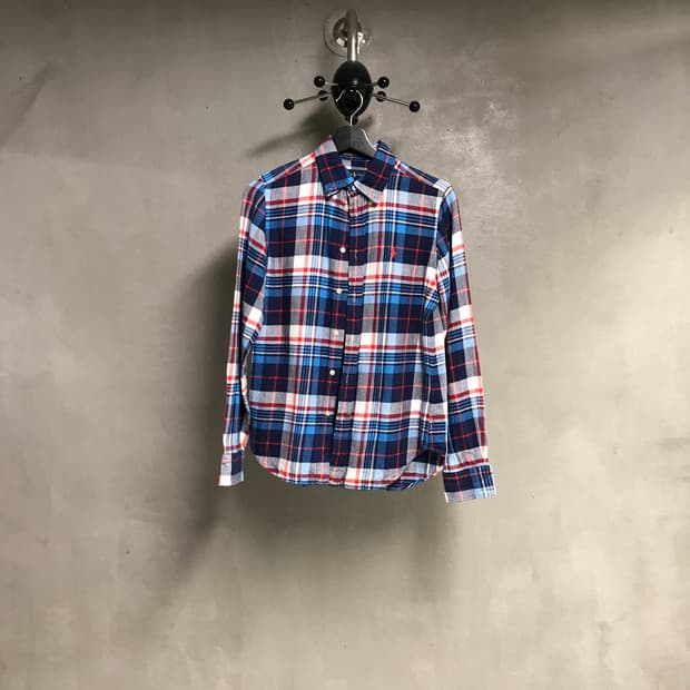 폴로 랄프로렌 체크 셔츠 S(W)