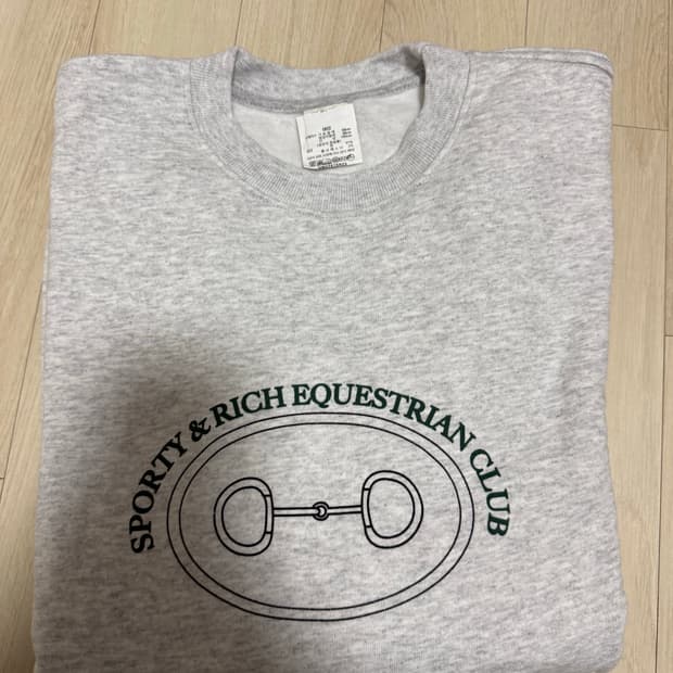 스포티앤리치 맨투맨 2 사이즈