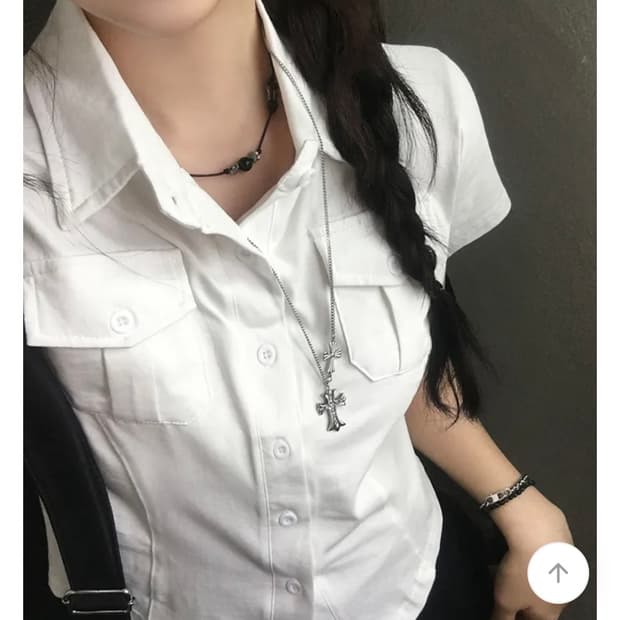 포켓 셔츠 반팔