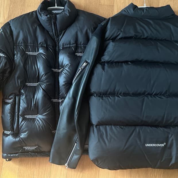 언더커버 패딩 3피스 1591