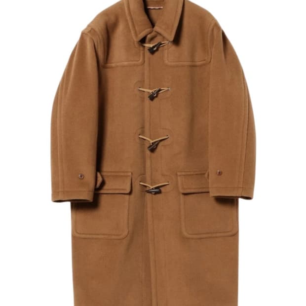 (3) 오라리 22fw 더플코트 브라운