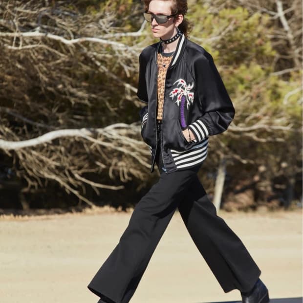 [BTS 뷔님 착용] 셀린느 22ss 새틴 테디 자켓