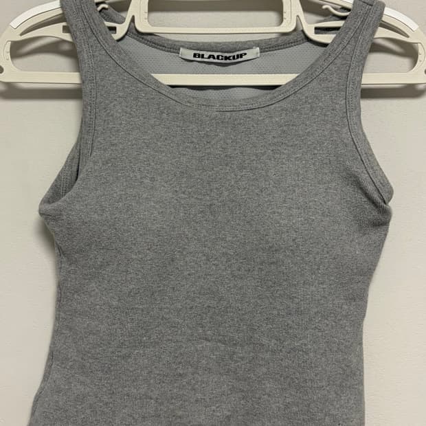 블랙업 이지 베이직 골지 나시(캡내장) M