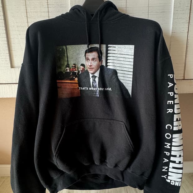 vintage the office hoodie