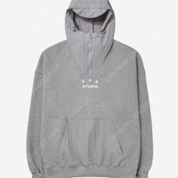 (새상품) 아이앱 / 우븐 후드 그레이 / xxl