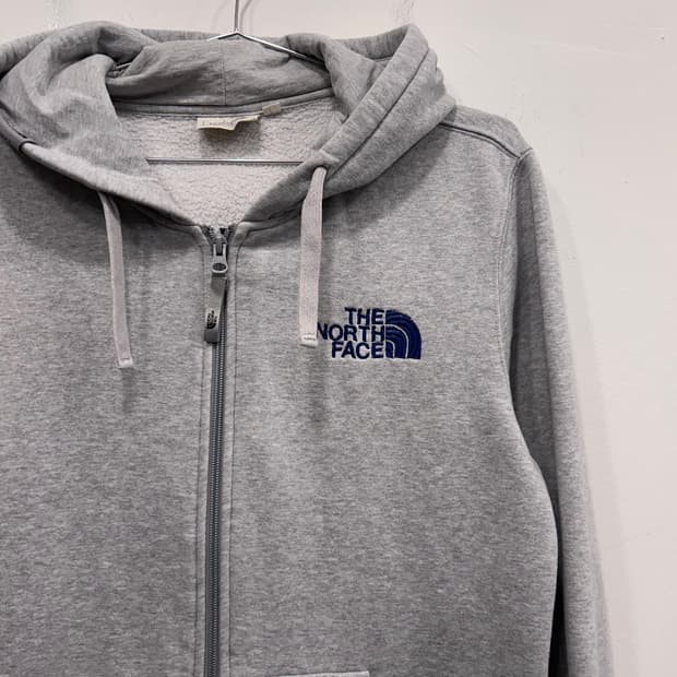 노스페이스 1968 자수로고 기모 후드집업