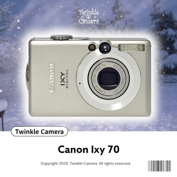 Canon ixy 캐논 익시 70 (익서스 60)