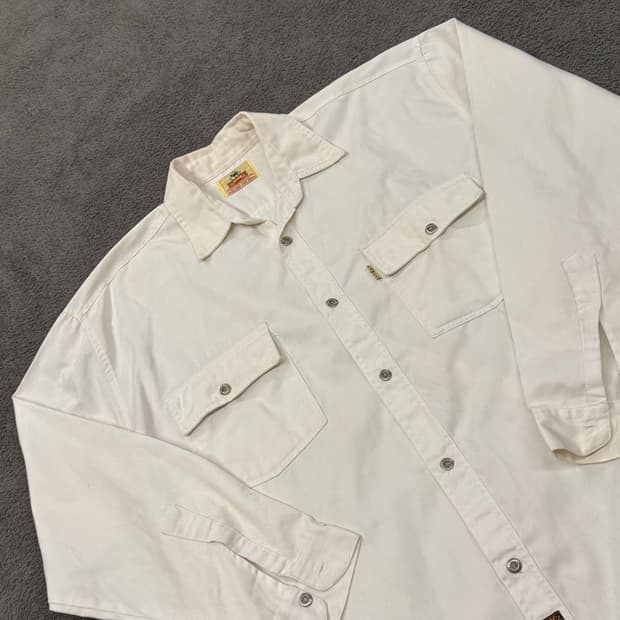 [정품] CAMEL 카멜 투포켓 셔츠 남방
