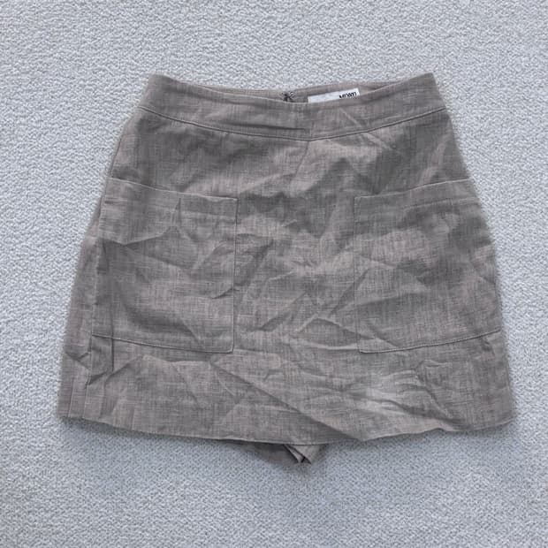 24 미쏘 린넨 미니 스커트 0313E