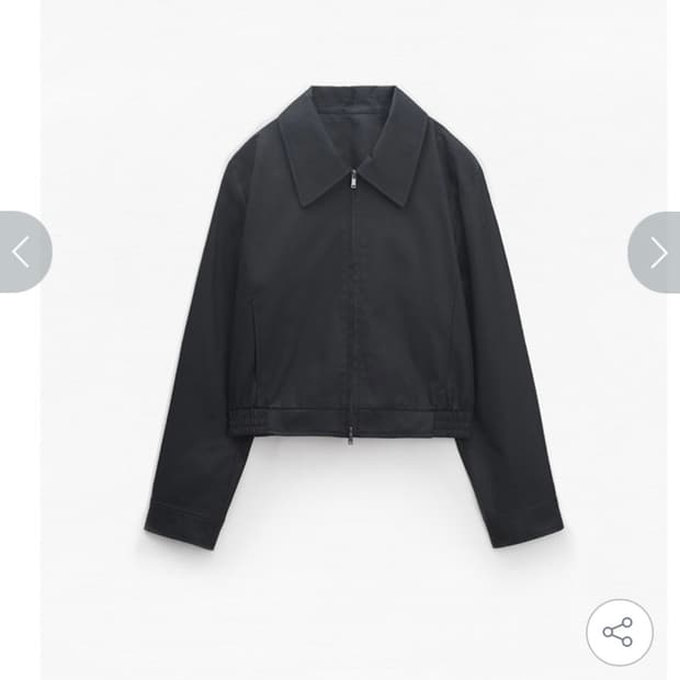 (새상품)미쏘 레더 자켓 블랙 봄옷