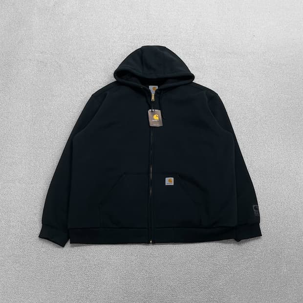 칼하트 Carhartt 레인디펜더 써멀 후드집업 블랙