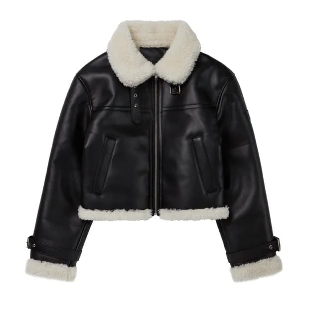 LEARHERY 레더리 오버핏 무스탕 가죽 레더 자켓