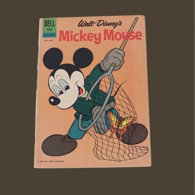 1962년 미키마우스 빈티지 만화책