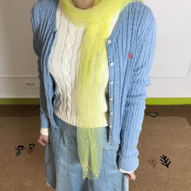 하늘색과 노란색에 산-뜻함에 스며들어 보아요:)🐥🩵