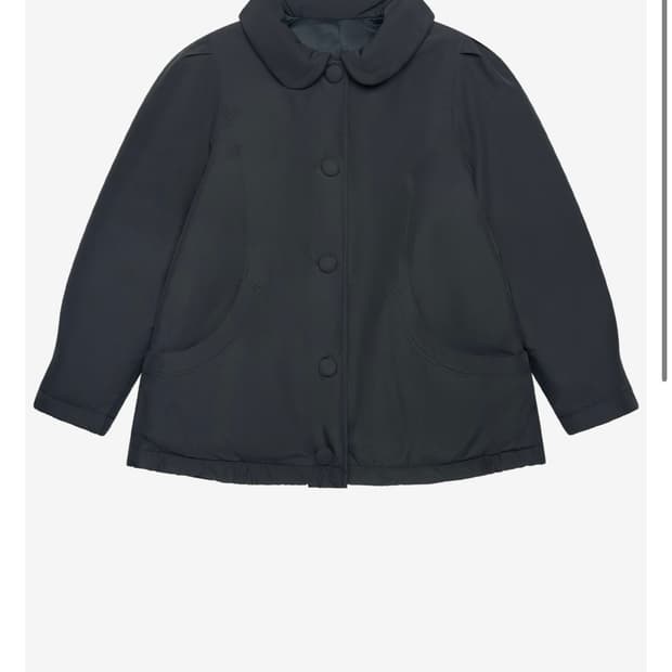 Pippi Padded Jacket _ Deep Charcoal